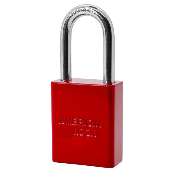 American Lock A1106 Anodised Aluminium Safety Padlock (Lockout/Tagout)