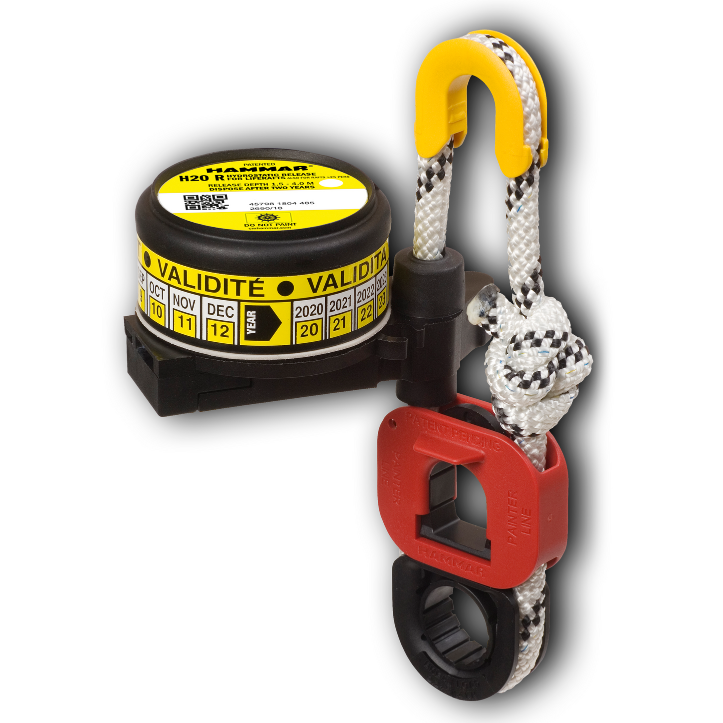 Hammar H20R Hydrostatic Release Unit (HRU) for Liferaft - SOLAS/USCG